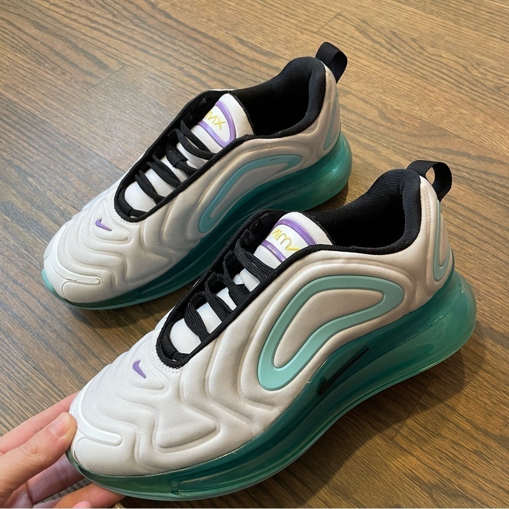Nike Air Max 720 "White Aurora" GS Running Shoes 6 Youth